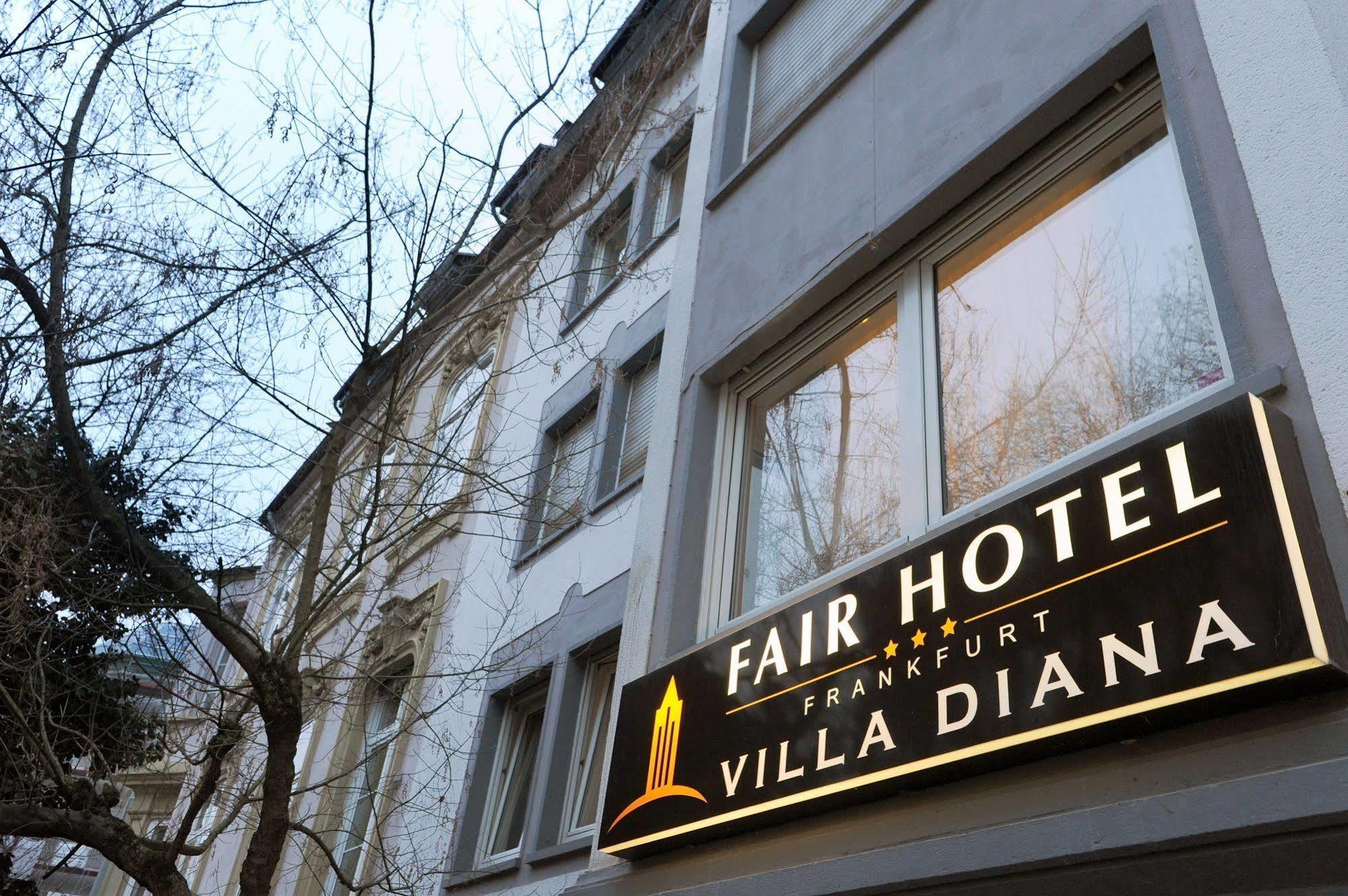 Fair Hotel Villa Diana Frankfurt am Main Exterior foto